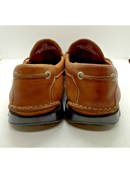 Tommy Bahama Men\'s Brown Leather Tassel Loafers Casual Slip on Shoes Size 11.5M main image 5